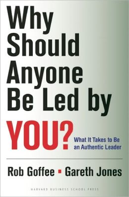 Why Should Anyone Be Led By You